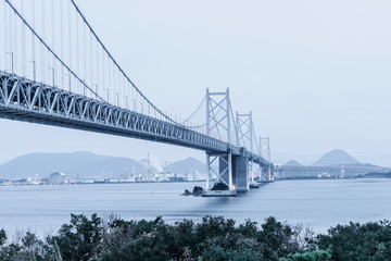 Fototapeta na wymiar Seto-ohashi bridge 