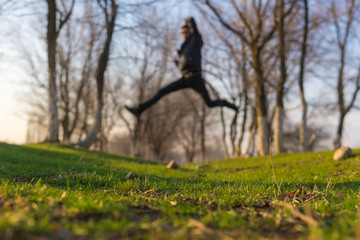 Obraz premium jump