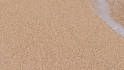 Yellow Sand and Gentle Wave, Right Corner, Nikki Beach, Bali, Indonesia