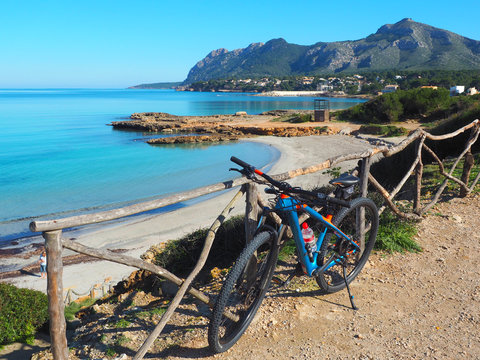 Radfahren auf der Halbinsel La Victoria - Mallorca