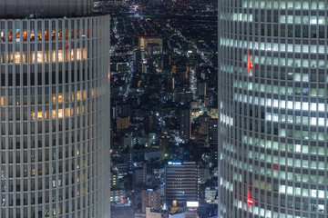 愛知県 スカイプロムナード 夜景