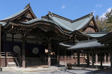 Naklejka premium 神楽殿