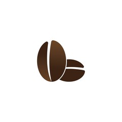  coffee beans template vector icon illustration design