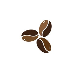  coffee beans template vector icon illustration design
