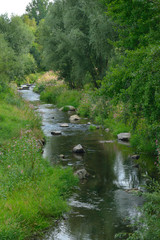 Blick auf die Spree in Sohland