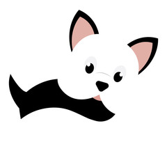 Cartoon of a pretty doggy