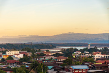 High Angle View Of Townscape Against Sky