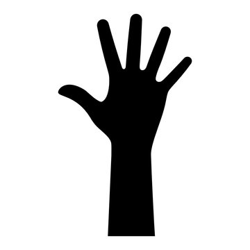 ręka ikona