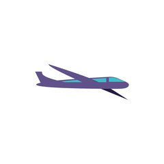 Isolated airplane icon vector design