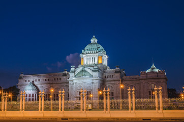 Obraz premium The Ananda Samakhom Throne Hall in Thailand