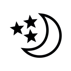 księżyc i gwiazdy ikona © robert6666