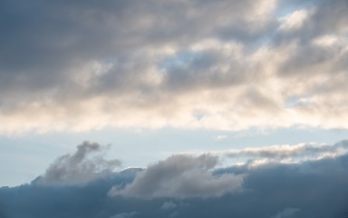 Sky heaven with day blue color for background,  weather.