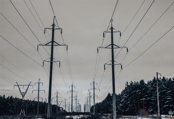 high voltage parallel posts