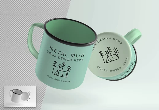 Download Metal Mug Mockup Stock Template Adobe Stock