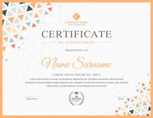 gold and black combination certificate of distributor
