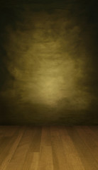 Sepia backdrop with a wooden floor in a portrait mode, to use with your product or model photoshoot. 