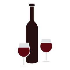 Winw bottle with cups