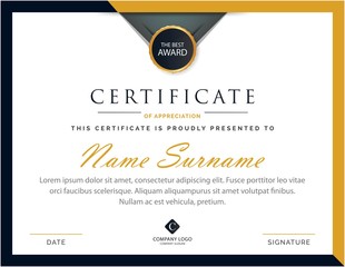 Creative Creative certificate design