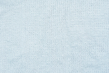 background and texture white knitted woolen fabric..