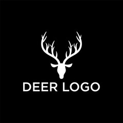 deer logo design inspiration. deer icon. deer head