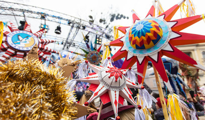 Celebration of  Orthodox Christmas in Lviv. Festival 