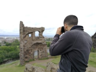 Man taking Foto 