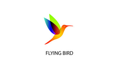 Fototapeta na wymiar Flyingbird Logo Template