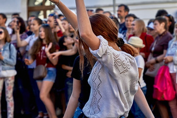 Festivities in the city on the day of Swedish culture