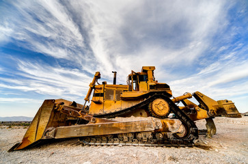Heavy Construction Equipment Bulldozer with Plow attachment