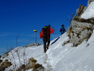 rando hivernale en Provence