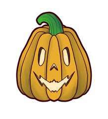 Spooky pumpkin