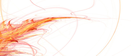 Feuer Banner Abstrakt Hintergrund