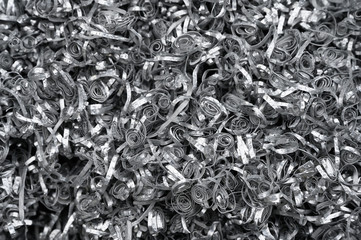 Aluminium Schrott aus Sp&auml;nen