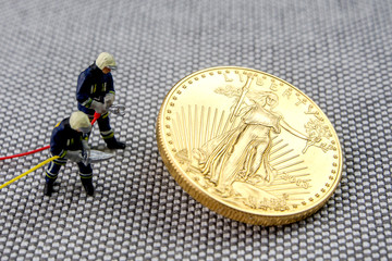 monitoring the problem with historic prices of precious metals, gold especially