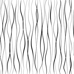 Abstract irregular background with wavy lines. Brush seamless pattern. Random simple twisted stripes. Repeating graphic backdrop. Endless design for prints. wallpapers. Can use for effect overlay 