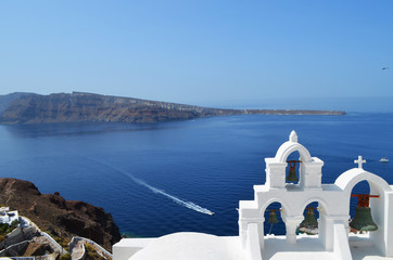 Oia City on Santorini island