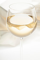 glass of white wine