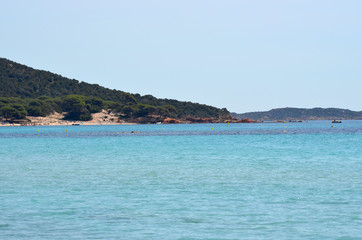 Obraz premium plage de palombaggia corse du sud