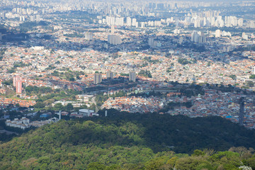 Fototapeta premium Pico do Jaragua - City of São Paulo