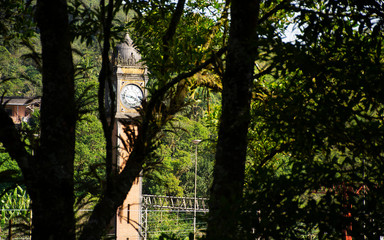 Fototapeta premium Clock tower - Paranapiacaba