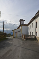 Fototapeta na wymiar pueblo de Pimiango Ribadedeva ASturias