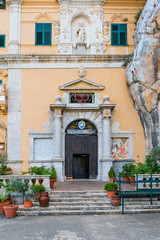 Fototapeta na wymiar Sanctuary of Santa Rosalia in Palermo, Sicily, Italy.