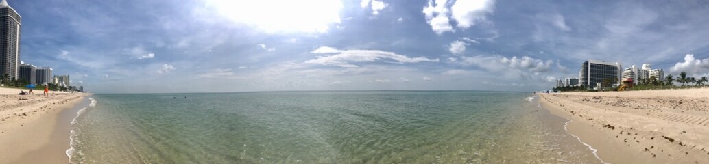Miami beach ocean view