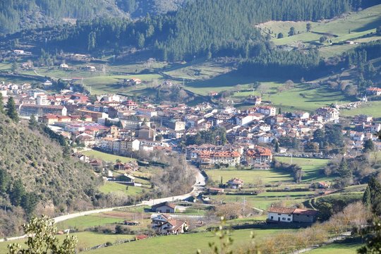 Vista desde Santo Toribio en Liebana