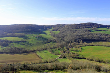Fototapeta na wymiar Paysage du Tarn et Garonne