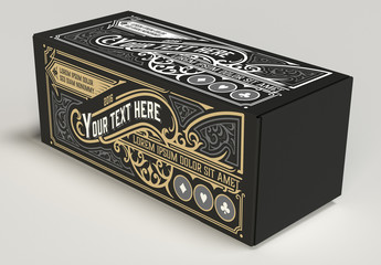 Vintage Style Label Layout