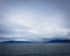 Fototapeta na wymiar sea and sky in Iceland