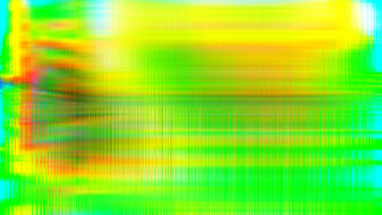 Psychedelic Green Liquid Noise Distortion Colored Shiny Background
