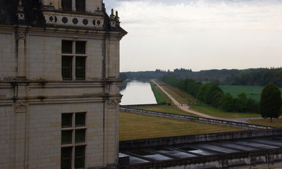The grounds beyond the chateau
