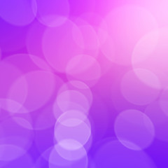 Abstract bokeh lights colorful background, defocused vivid lights banner.